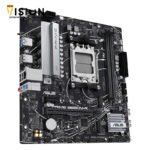 ⁦ASUS PRIME B650M-R Micro-ATX motherboard DDR5 PCIe 4.0 support Realtek 2.5Gb Ethernet HDMI SATA 6 Gbps front USB 5Gbps Type-C BIOS FlashBack Two-Way AI Noise Cancelation Aura Sync⁩ - الصورة ⁦3⁩