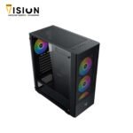 ⁦XIGMATEK HERO II AIR ARGB + X-POWER 750W 80+ White Mid Tower Case⁩ - الصورة ⁦2⁩