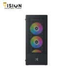 ⁦Xigmatek Hero II Air ARGB + X- Power 600W 80+ White Mid Tower Case⁩ - الصورة ⁦3⁩