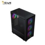 ⁦Xigmatek Sky II FRGB+ X-Power 600W 80+ White Mid Tower Case⁩ - الصورة ⁦2⁩