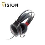 ⁦2B (KB344) 4 in 1 Gaming Combo – Wired Metal Back lighting Keyboard – Mouse-Pad – Wired Mouse and Wired Gaming headphone⁩ - الصورة ⁦3⁩