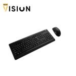 Mouse Combo 2B KB-443 Keyboard and Mouse Wireless - Black