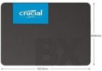 ⁦SSD CRUCIAL BX500 120G⁩ - الصورة ⁦2⁩
