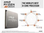 ⁦AMD Ryzen 7 5800X Desktop⁩ - الصورة ⁦2⁩