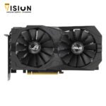 ⁦ASUS ROG Strix GeForce GTX 1650 Overclocked 4GB Edition VR Ready HDMI 2.0 DP 1.4 Gaming Graphics Card (ROG-STRIX-GTX1650-O4G-GAMING)⁩ - الصورة ⁦2⁩