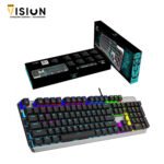 ⁦AULA F2066-2 WIND KEYBOARD BLUE SWITCH - BLACK⁩ - الصورة ⁦3⁩