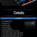 ⁦AULA F2088 Mechanical Gaming Keyboard (Black Switch)⁩ - الصورة ⁦6⁩