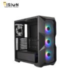Cooler Master MasterBox TD500 Crystal TG Mid Tower ATX Case Black