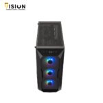 ⁦Cooler Master MasterBox TD500 Crystal TG Mid Tower ATX Case Black⁩ - الصورة ⁦3⁩