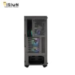 ⁦Cooler Master MasterBox TD500 Crystal TG Mid Tower ATX Case Black⁩ - الصورة ⁦5⁩