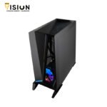 ⁦Corsair SPEC-OMEGA RGB Mid-Tower Tempered Glass Gaming Case - Black⁩ - الصورة ⁦3⁩