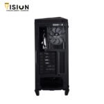 ⁦Corsair SPEC-OMEGA RGB Mid-Tower Tempered Glass Gaming Case - Black⁩ - الصورة ⁦4⁩