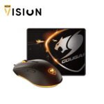 Cougar Minos XC 4000 DPI Optical Sensor Gaming Mouse with LED Backlight Inlcudes Speed XC MM Mouse Pad