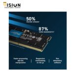 ⁦Crucial 16GB DDR5 4800MHZ Laptop Memory⁩ - الصورة ⁦3⁩
