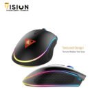 ⁦GAMDIAS ZEUS E1 RGB Gaming Mouse + Mouse Pad⁩ - الصورة ⁦3⁩