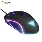 ⁦GAMDIAS Zeus E3 RGB Gaming Mouse + Mouse Pad⁩ - الصورة ⁦2⁩