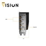 ⁦Gigabyte AMD Radeon RX 6800 XT Gaming OC 16G Graphics Card⁩ - الصورة ⁦2⁩