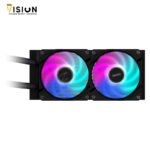 ⁦Gigabyte AORUS WATERFORCE II 240 CPU Cooler⁩ - الصورة ⁦3⁩