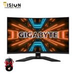 Gigabyte M32QC 32 Inch 165Hz 170Hz OC 1Ms 2K VA Curved Gaming Monitor + Gigabyte Aorus M3 Gift Free
