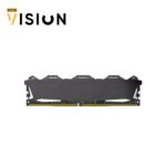 ⁦HP V6 DDR4 8GB 3200Mhz CL16 Desktop Gaming Memory with Heatsink BLACK⁩ - الصورة ⁦4⁩