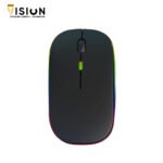 ⁦HP W10 Rechargeable Wireless Rainbow Mouse 1000Dpi⁩ - الصورة ⁦2⁩