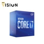⁦Intel Core i7-10700 Comet Lake 8-Core 2.9 GHz LGA 1200 65W BX8070110700 Desktop Processor Intel UHD Graphics 630 TRAY 2.9 GHz⁩ - الصورة ⁦3⁩