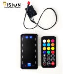 ⁦JEDEL 5 Pack RGB Case Fans 120MM LED Cooling With HUB + Remote⁩ - الصورة ⁦3⁩