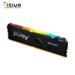 ⁦Kingston Fury Beast 16Gb DDR4 3200Mhz RGB Desktop Memory⁩ - الصورة ⁦2⁩