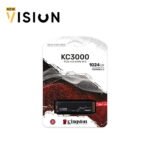 ⁦Kingston KC3000 PCIe 4.0 NVMe M.2 1024GB SSD⁩ - الصورة ⁦2⁩