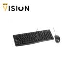 ⁦Logitech Mk120 Wired Keyboard And Mouse Combo⁩ - الصورة ⁦2⁩