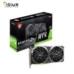 MSI GeForce RTX 3060Ti Ventus 2X OC LHR 8GB GDDR6 PCI-Express Graphics Card