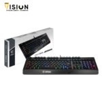⁦Msi Vigor GK20 Backlit RGB Gaming Keyboard⁩ - الصورة ⁦5⁩