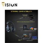 ⁦ONIKUMA K1 PRO Camouflage Gaming Headset BLUE⁩ - الصورة ⁦2⁩