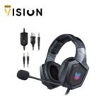ONIKUMA K8 RGB LED Cool Light Gaming Headset With Mic Headphone