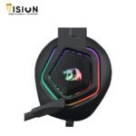 ⁦Redragon H280 MEDEA RGB Gaming Headset Stereo Black⁩ - الصورة ⁦2⁩