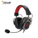 ⁦Redragon H710 Helios Wired Gaming Headset - 7.1 Surround Sound - Memory Foam Ear Pads - 50MM Drivers - Detachable Microphone⁩ - الصورة ⁦2⁩