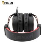 ⁦Redragon H710 Helios Wired Gaming Headset - 7.1 Surround Sound - Memory Foam Ear Pads - 50MM Drivers - Detachable Microphone⁩ - الصورة ⁦4⁩