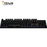 ⁦Redragon K565 Rudra Rainbow Mechanical Gaming Keyboard - Blue Switch⁩ - الصورة ⁦2⁩