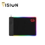 ⁦Redragon P025 Qi 10w Fast Wireless Charging RGB Backlit Mouse Pad⁩ - الصورة ⁦4⁩
