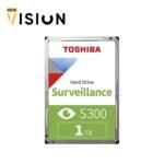 Toshiba S300 Surveillance 1TB Hard Drive HDWV110UZSVA 5700RPM