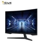 ⁦SAMSUNG ODYSSEY G5 LC27G55TQBMXEG 27 INCH 144HZ 1MS 2K VA CURVED GAMING Monitor⁩ - الصورة ⁦11⁩