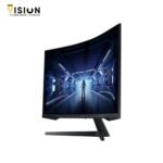 ⁦SAMSUNG ODYSSEY G5 LC27G55TQBMXEG 27 INCH 144HZ 1MS 2K VA CURVED GAMING Monitor⁩ - الصورة ⁦10⁩