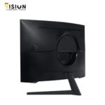 ⁦SAMSUNG ODYSSEY G5 LC27G55TQBMXEG 27 INCH 144HZ 1MS 2K VA CURVED GAMING Monitor⁩ - الصورة ⁦6⁩