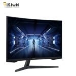 ⁦SAMSUNG ODYSSEY G5 LC27G55TQBMXEG 27 INCH 144HZ 1MS 2K VA CURVED GAMING Monitor⁩ - الصورة ⁦2⁩