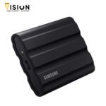 ⁦Samsung T7 Shield 1Tb Balck External Solid State Drive SSD⁩ - الصورة ⁦2⁩