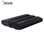 ⁦Samsung T7 Shield 1Tb Balck External Solid State Drive SSD⁩ - الصورة ⁦4⁩