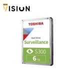 ⁦Toshiba S300 Surveillance 3.5 6TB Hard Disk Drive⁩ - الصورة ⁦2⁩