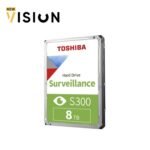 ⁦Toshiba S300 Surveillance HDD 8TB (HDWT380UZSVA)⁩ - الصورة ⁦2⁩