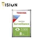 Toshiba S300 Surveillance HDD 8TB (HDWT380UZSVA)