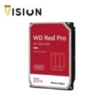 ⁦WD RED PRO 20TB WD201KFGX 7200 RPM 512MB Cache SATA 6.0Gb/s 3.5" Internal Hard Drive⁩ - الصورة ⁦2⁩